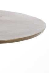 Antique Bronze Dimphy Round Side Table - 35x50 cm