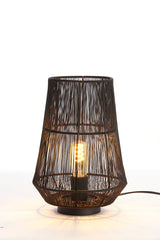 Banjar Black Table Lamp - 24x33 cm Elegance