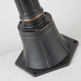 Medium Weathered Bronze Baltimore Pillar Lantern