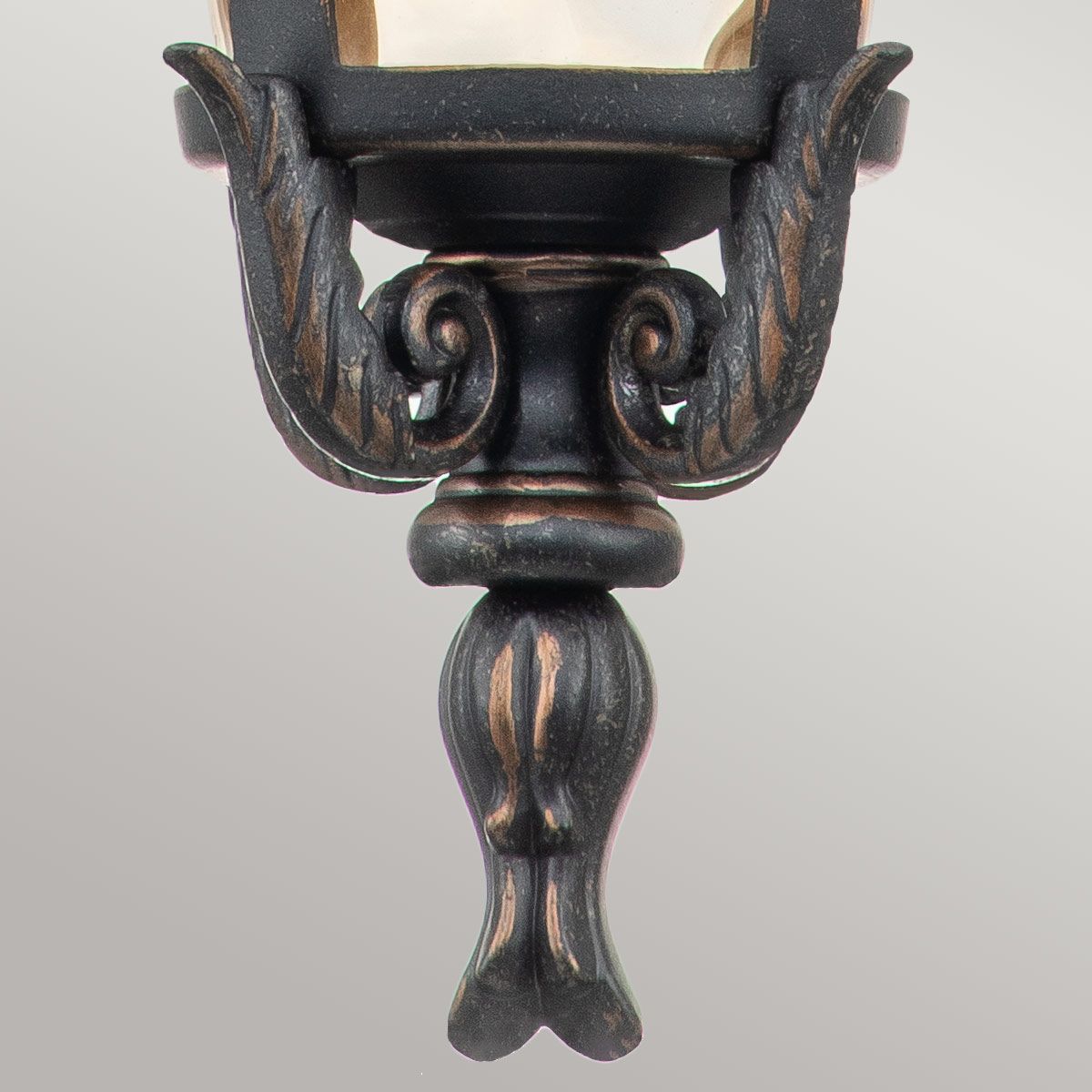 Baltimore Medium Suspension Lantern in Weathered Bronze Finish