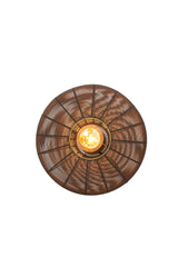 Modern Matt Dark Brown Pendant Light Ø40x17 cm
