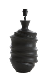 Matte Black Sharon Lamp Base 25x17x48 cm