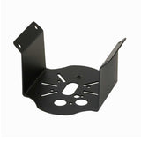 Sleek Black Corner Bracket for Outdoor Wall Lanterns