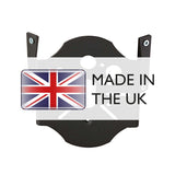 Sleek Black Corner Bracket for Outdoor Wall Lanterns