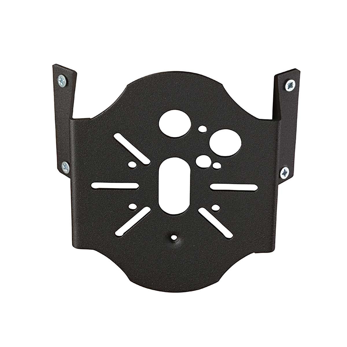 Sleek Black Corner Bracket for Outdoor Wall Lanterns