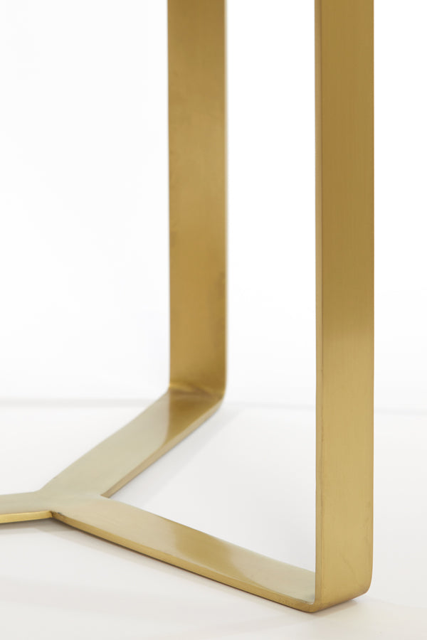 Sleek Black and Bronze Glass Pillar Ø40x80 cm
