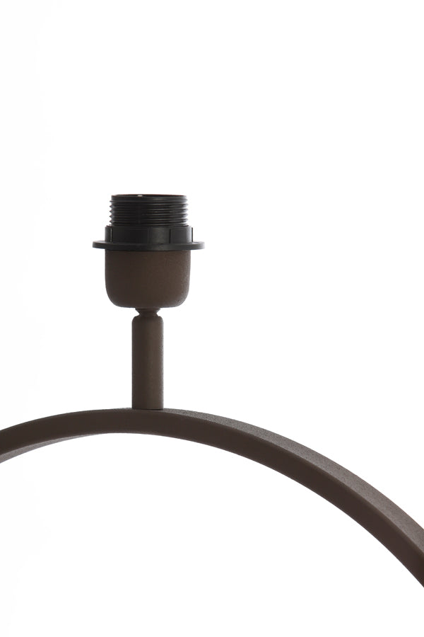 Elegant Liva Brown Lamp Base - 50x15x59 cm