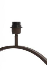 Elegant Liva Brown Lamp Base - 50x15x59 cm