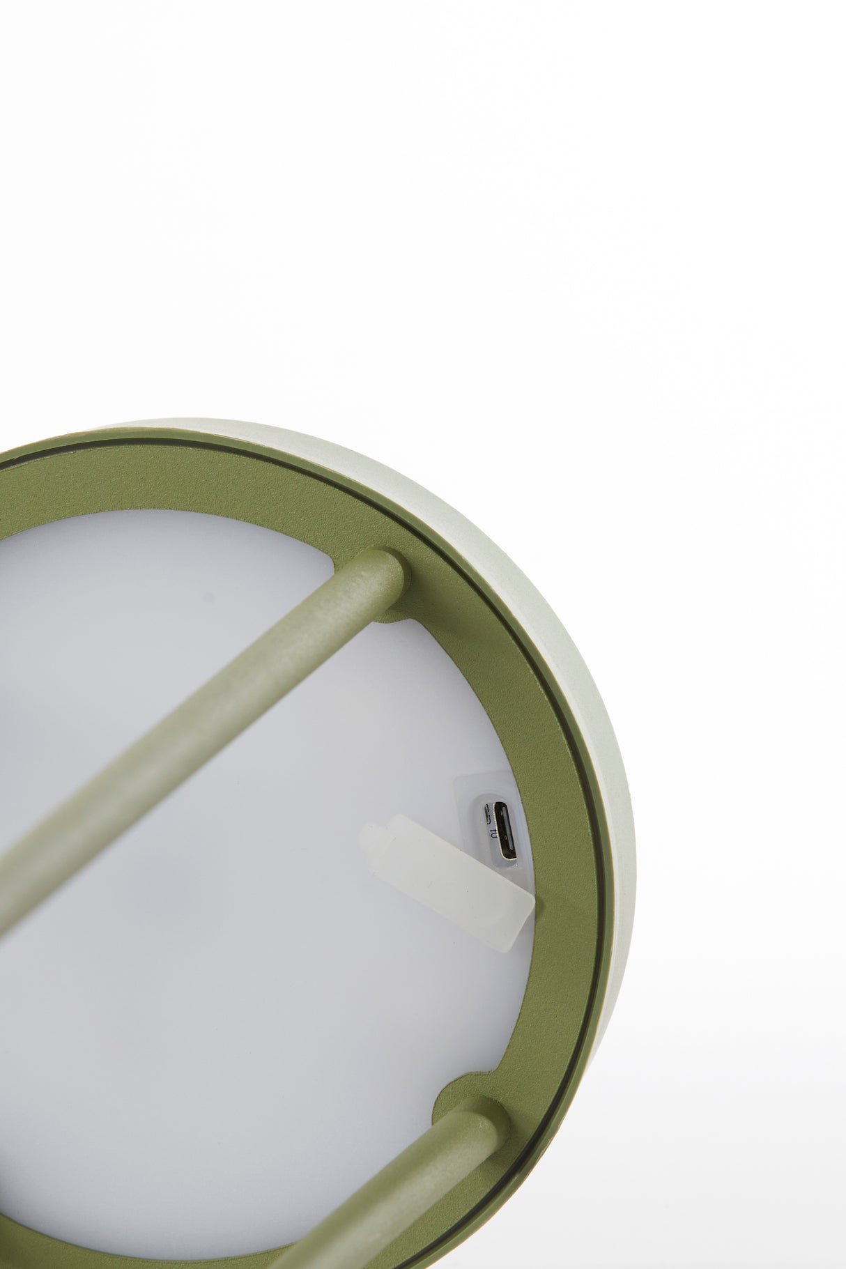 Olive Green LED Table Lamp Ø13x28 cm - Isalo Collection