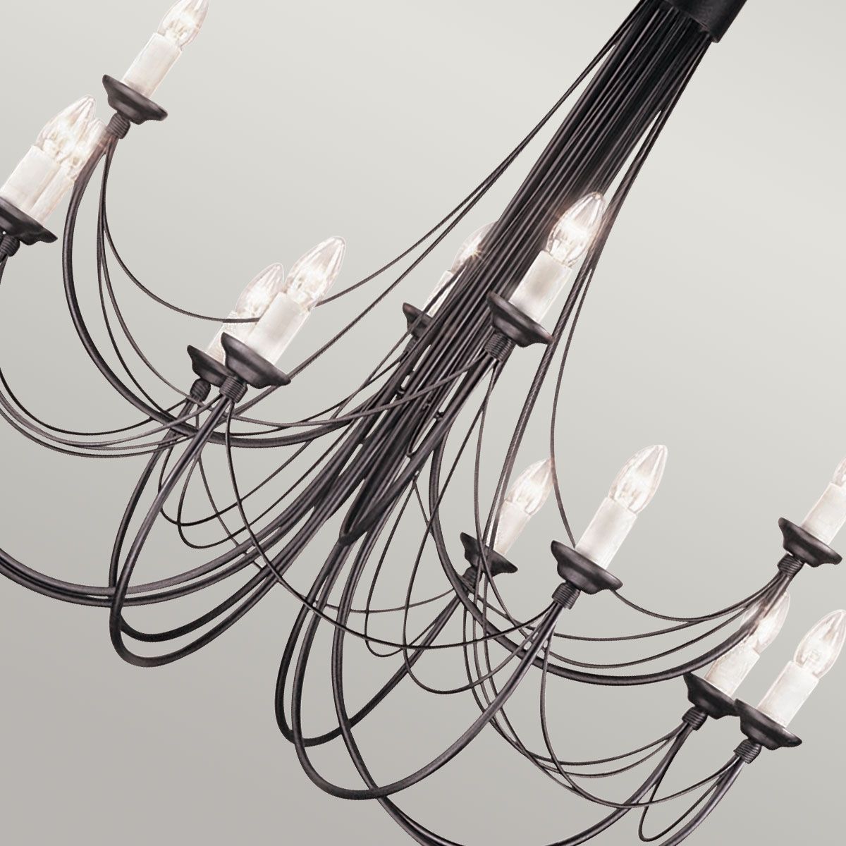 Carisbrooke 12-Light Gothic Candelabra Chandelier