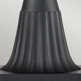 Vintage Black Chicago Outdoor Pedestal Lantern