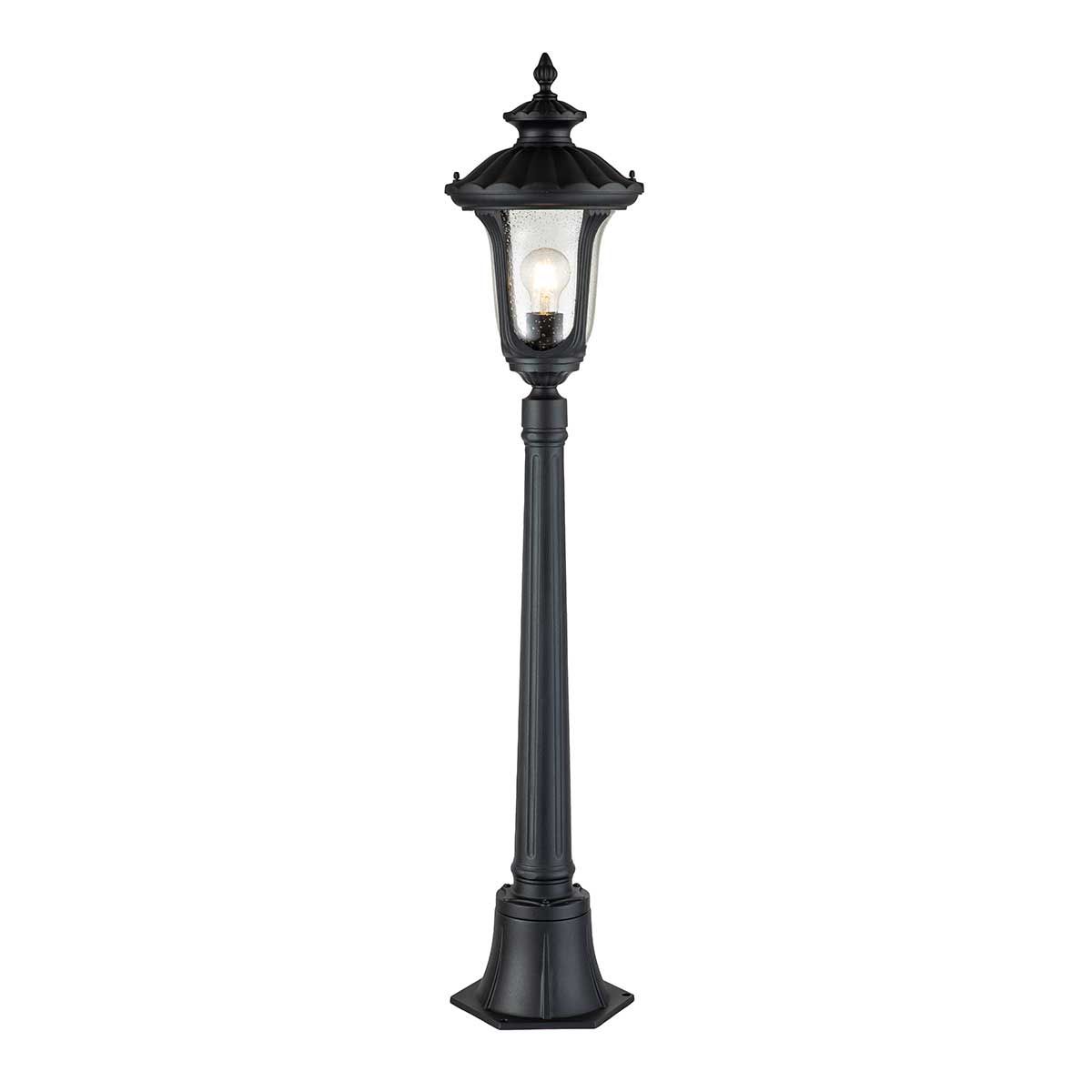 Timeless Elegance: Chicago 1 Light Outdoor Pillar Lantern