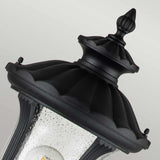 Timeless Elegance: Chicago 1 Light Outdoor Pillar Lantern