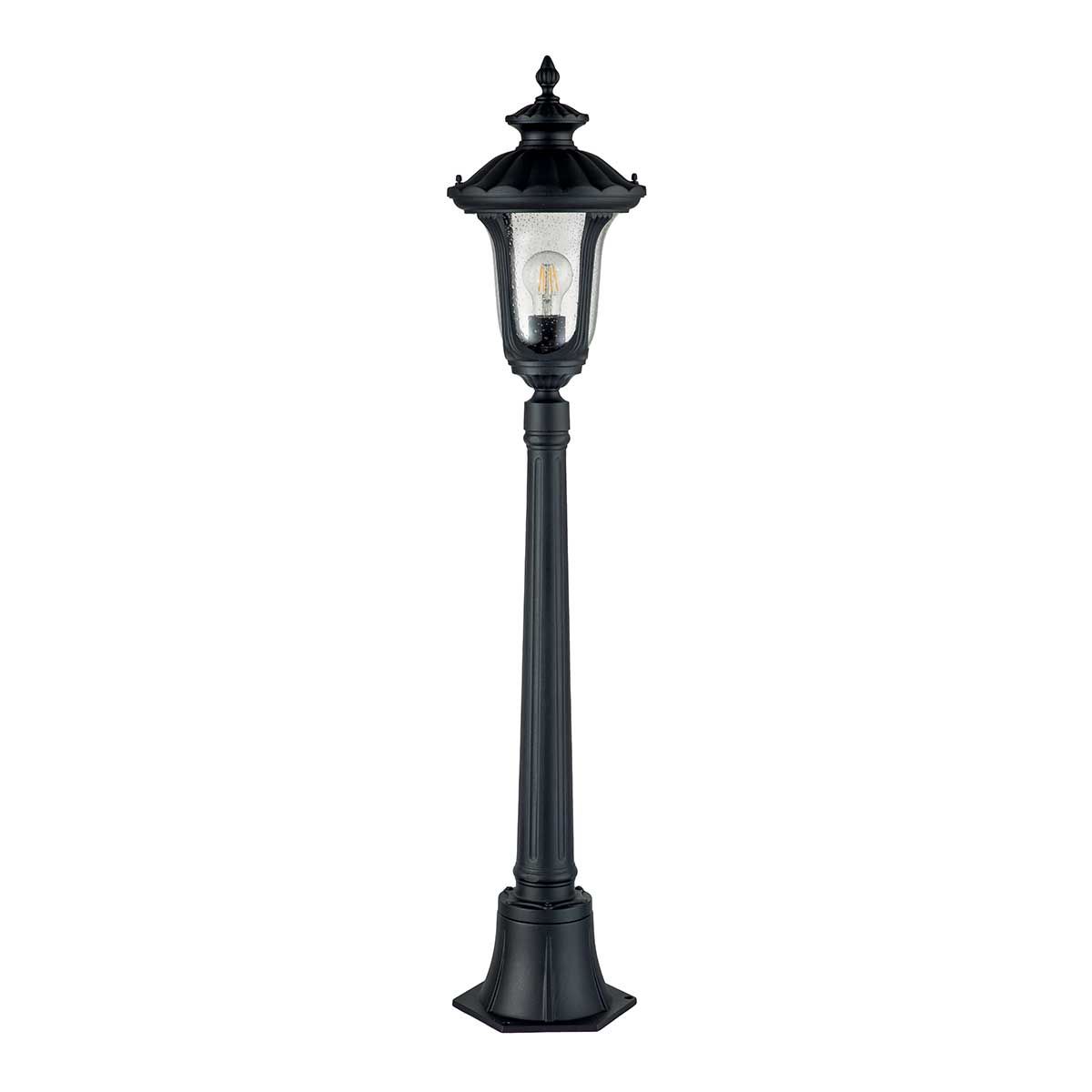 Timeless Elegance: Chicago 1 Light Outdoor Pillar Lantern