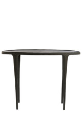 Matte Black Arica Console Table 110x43x80 cm