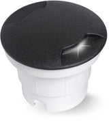 Ceci 160 2L 10W GX53 LED CCT, Ground Light, Black/Clear