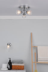 Cedric Bathroom 3 Light Spotlight Polished Chrome Glass IP44