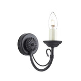 Elegant Chartwell Black Wall Light Fixture