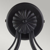 Elegant Black Chartwell Dual Sconce Wall Light
