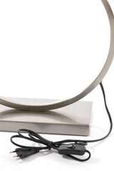 Satin Nickel Liva Lamp Base 40x13x47 cm