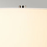 Elegant Chalk Farm Ceramic Table Lamp with Ivory Shade