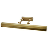 Chawton Large Picture Light: Elegant 4-Light Fixture in Aged Brass, 65cm