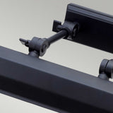 Large Black Chawton Adjustable Picture Light by Elstead Lighting - 65cm