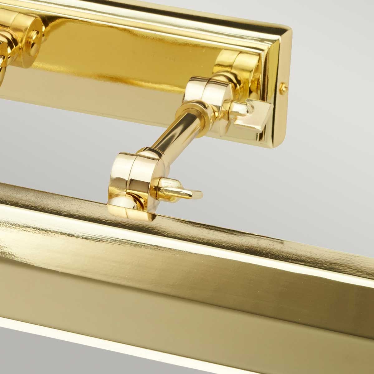 Chawton 4-Light Large Polished Brass Art Illumination Fixture, 65cm