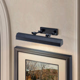 Elegant Black Chawton Medium Dual Light Picture Fixture, 40cm