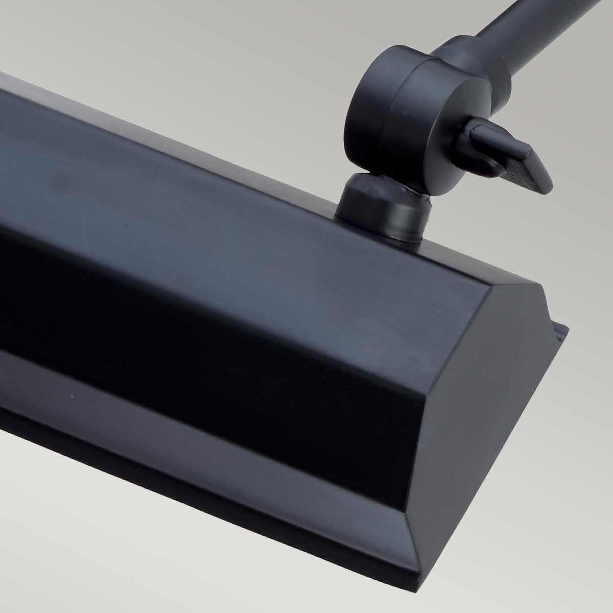 Chawton Black Small Mild Steel Picture Light, 18cm - 1 Light