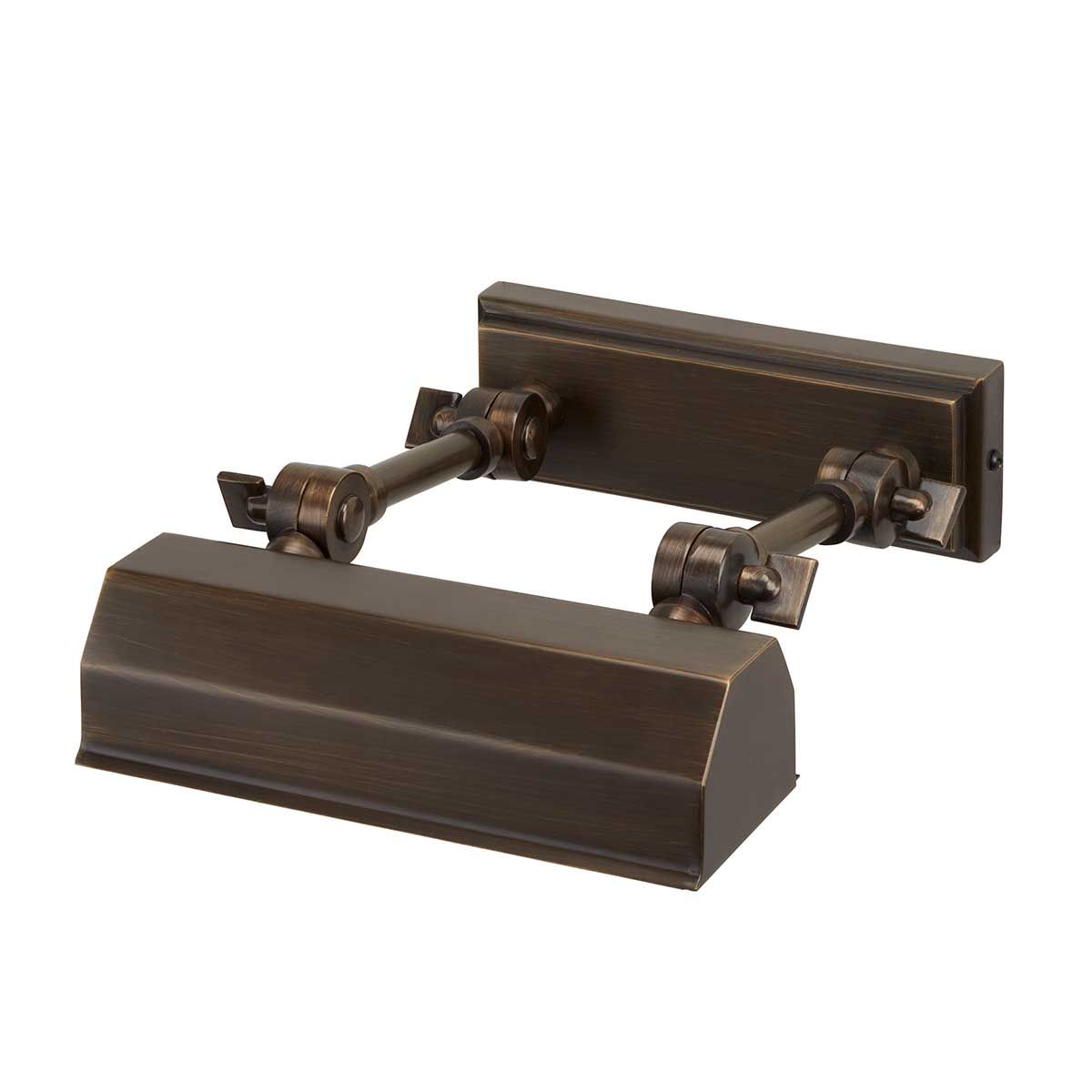 Chawton Compact Single Light Dark Bronze Picture Light, 18cm