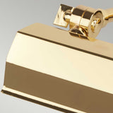 Polished Brass Chawton Picture Light, 18cm