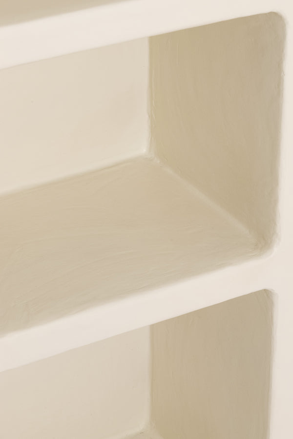 Beige Naluno Tall Cabinet 60x35x190 cm