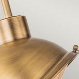 Chiswick 1Lt Brass Sign Light Antique Brass