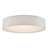 Cierro 6 Light Flush Ivory 80cm