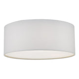Cierro 3 Light Flush Ivory 40cm