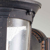 Cleveland Medium Outdoor Wall Lantern in Weathered Bronze