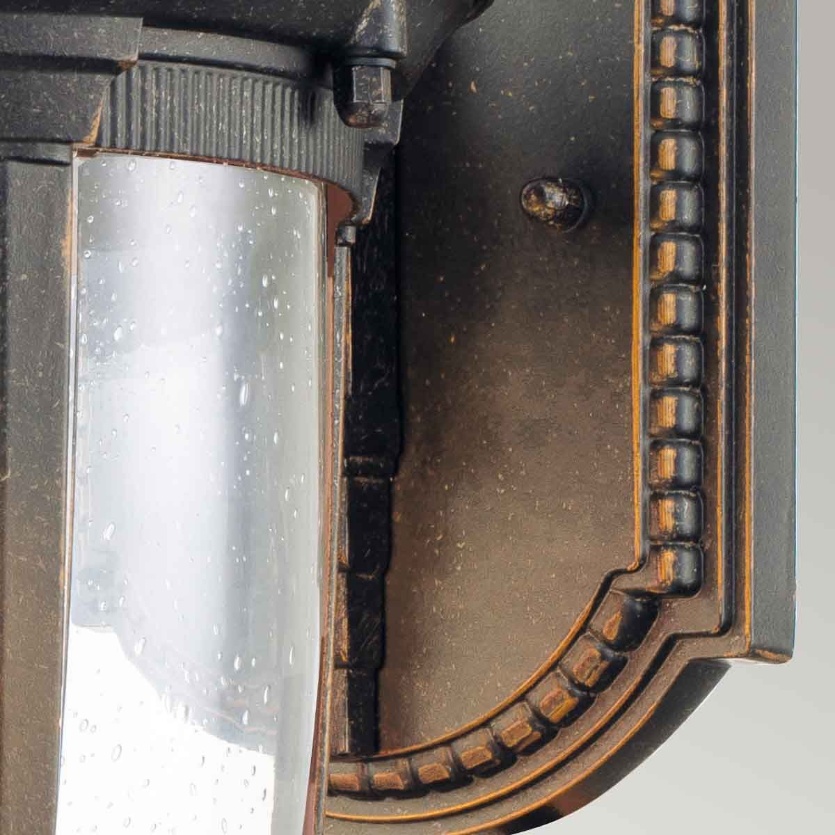 Cleveland Bronze Elegance Exterior Wall Lantern