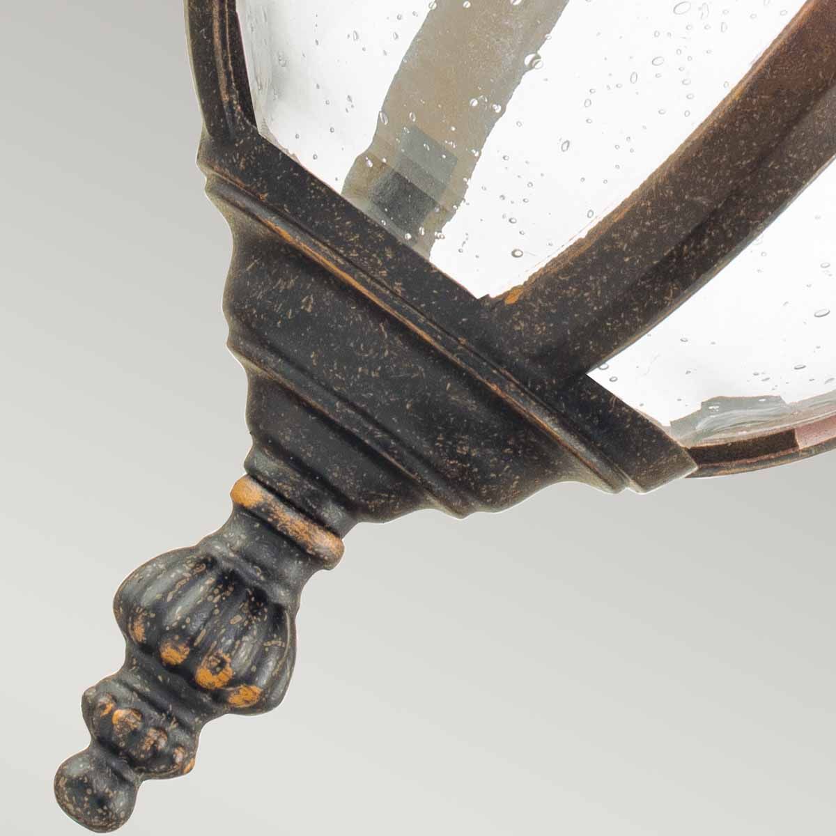 Cleveland Bronze Elegance Exterior Wall Lantern
