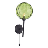 Cohen 1 Light Wall Light Matt Black Frame Only