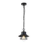 Copenhagen Black Coastal Outdoor Chain Lantern