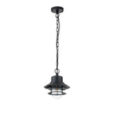 Copenhagen Black Coastal Outdoor Chain Lantern