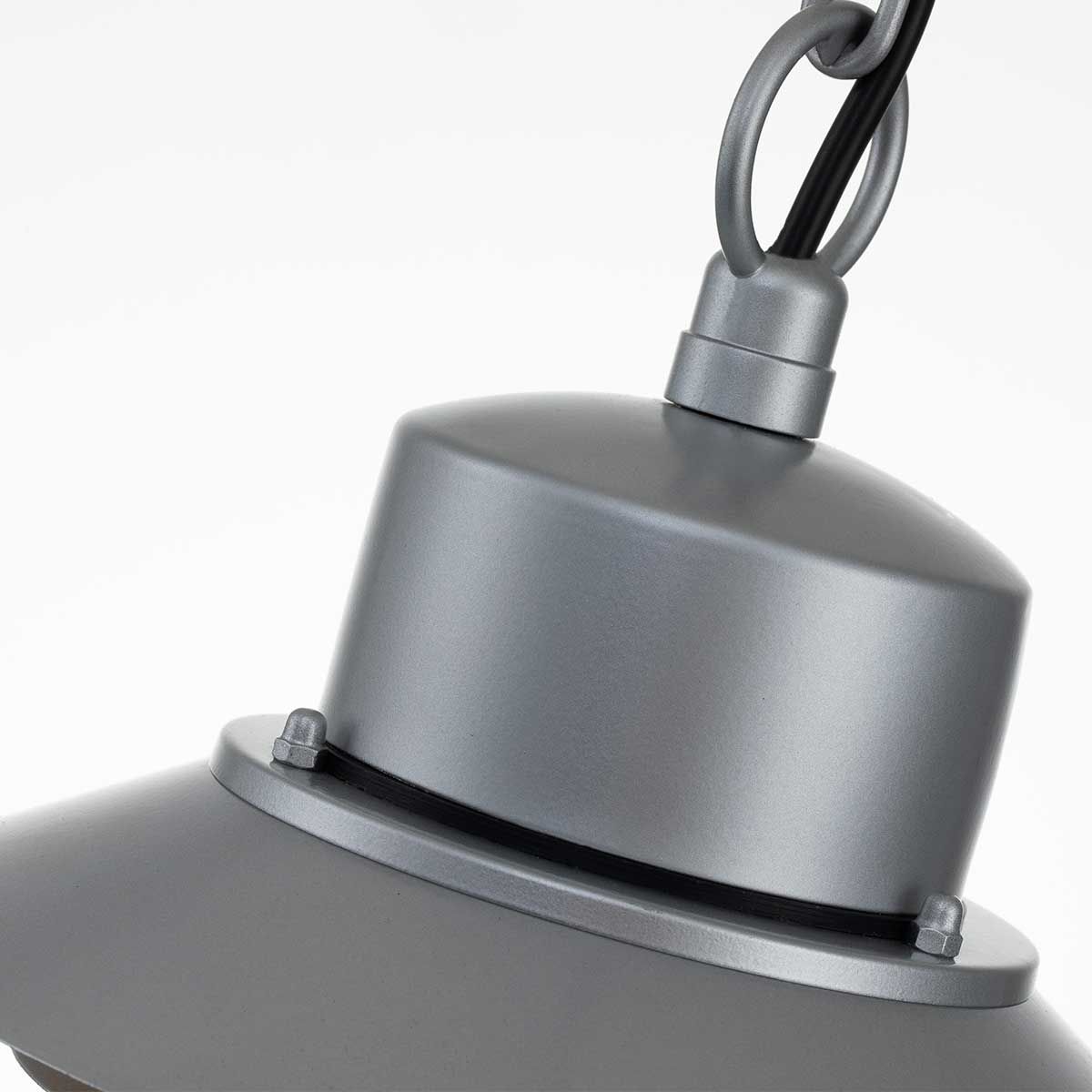 Copenhagen Outdoor Pendant Lantern - Coastal Silver Finish
