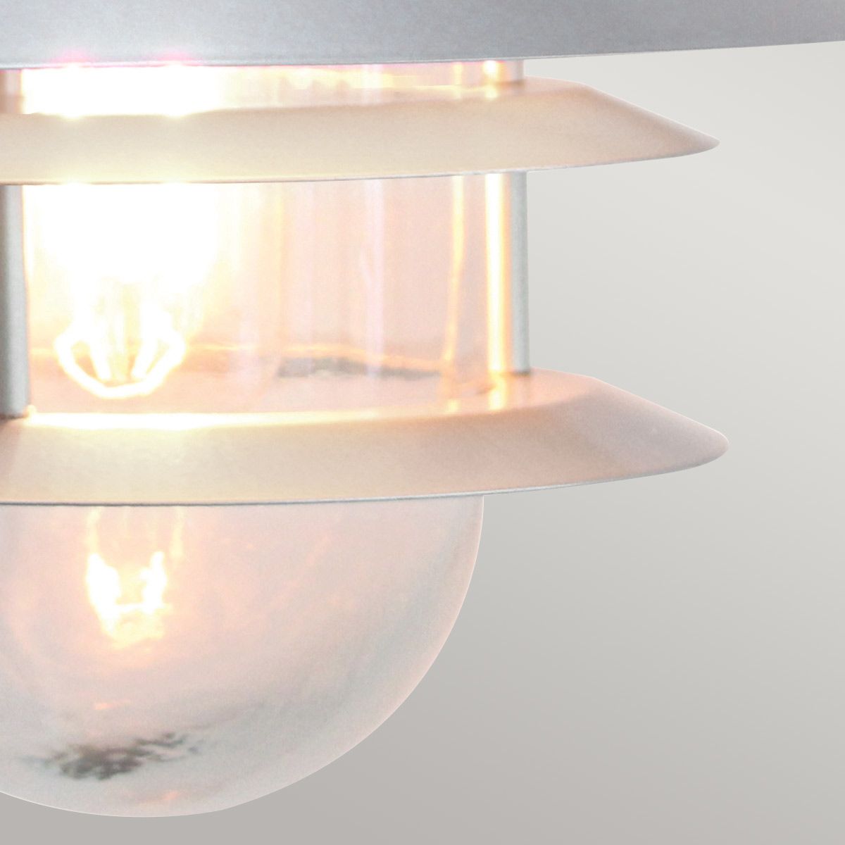 Copenhagen Coastal Silver Wall Lantern