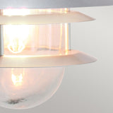 Copenhagen Coastal Silver Wall Lantern