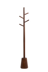 Russet Wooden Hatstand Ø20x152 cm Yenice Design
