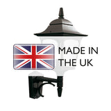 Black Chapel Wall Lantern - Timeless Outdoor Lighting Fixture