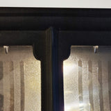 Chapel Black Flush Mount Ceiling Lantern