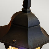 Black Die-Cast Aluminium Lantern Pedestal