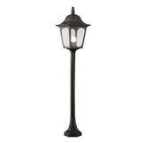 Elegant Black Chapel Pillar Lantern